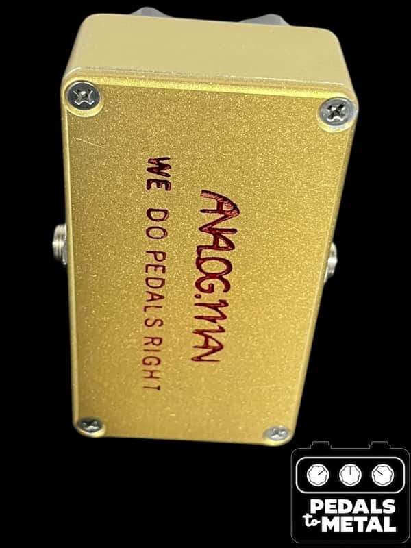 Analogman Sun Face BC183 Silicon Fuzz 2010s - Gold X16933 | Reverb