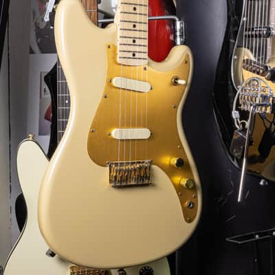 Squier Duo-Sonic 50s Desert Sand Gold Upgrade image 2