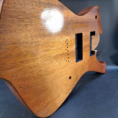 Mahogany Iceman Guitar Body - 7 String - Fits Ibanez UV RG Necks P484 image 6