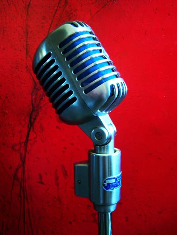 ミュージシャン m_55san Vintage 1950's Shure 556S dynamic cardioid microphone Johnny Cash