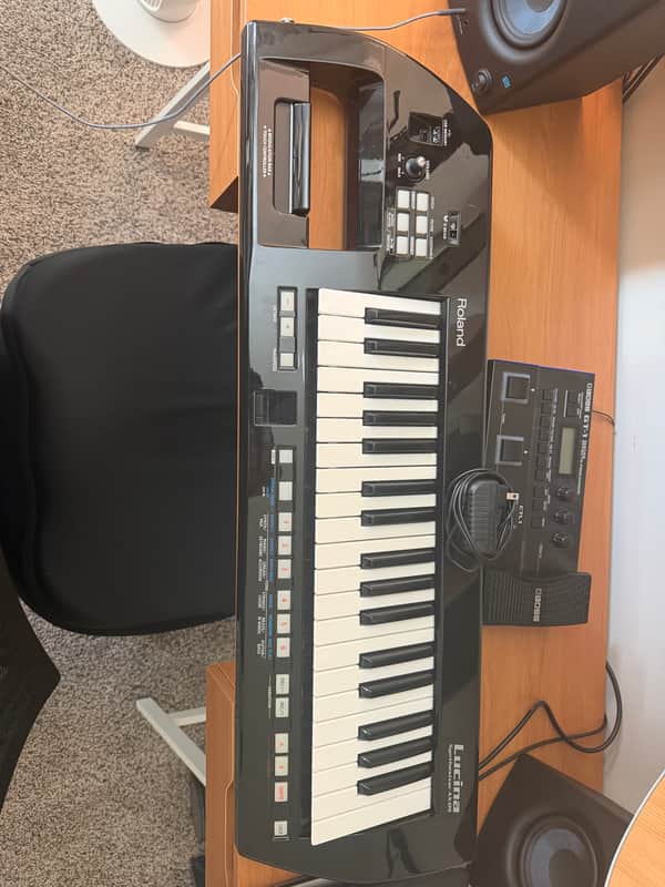 Roland AX-09 Lucina 37-Key Keytar Synthesizer 2010 - 2012 - Black image 1