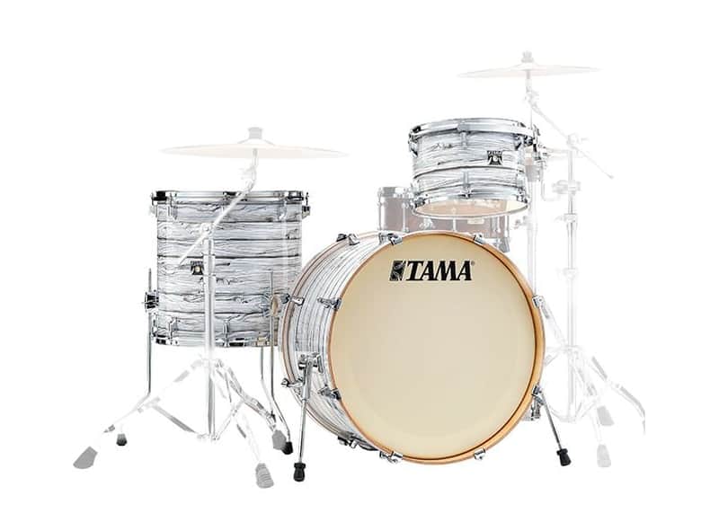 Tama Superstar Classic CK32RZS 3 Piece Drum Shell Pack Ice Ash Wrap image 1
