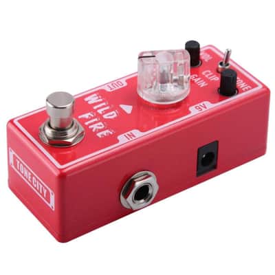 Tone City Wild Fire Distortion TC-T1 Guitar Effect Pedal True Bypass image 2