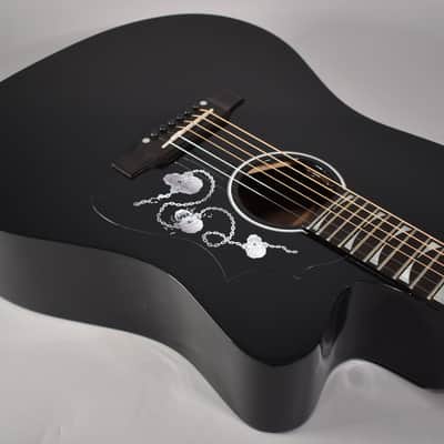 2026 Gibson Dave Mustaine Songwriter Acoustic-Electric | Ebony Finish W/OHSC image 10