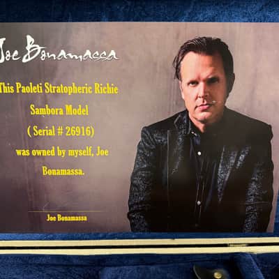 Paoletti Stratospheric Richie Sambora Model Owned By Joe Bonamassa image 12