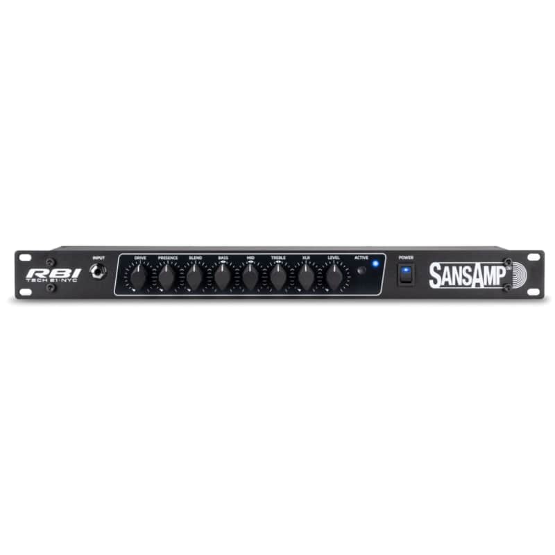Tech 21 SansAmp RBI Rackmount Bass Preamp | Reverb