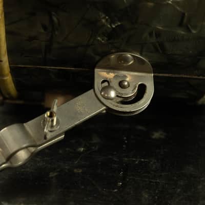 1940s Slingerland 9x13 Black Diamond Pearl Radio King Tom image 8