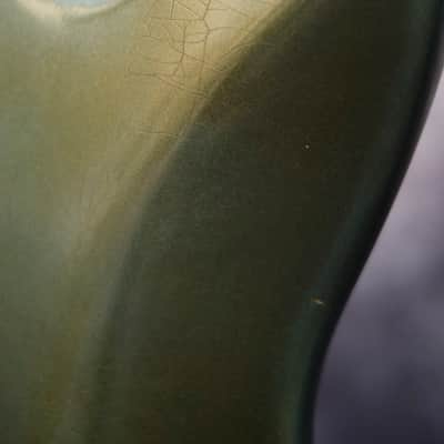 Byzantine J Bass 2026 - Nitro lacquer Sherwood green relic image 19