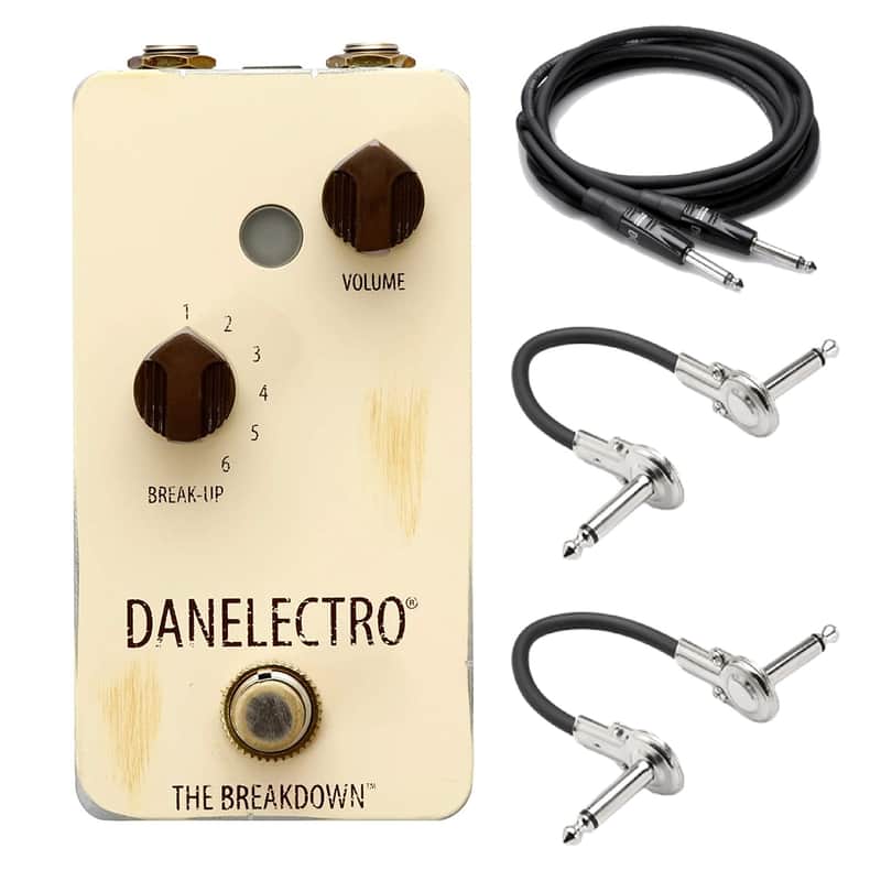 New Danelectro The Breakdown Overdrive Distortion Guitar Effects Pedal image 1