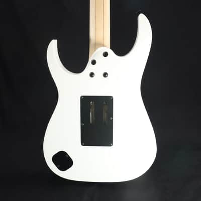 Ibanez Prestige RG653DX Electric Guitar - White Flat 250 image 10