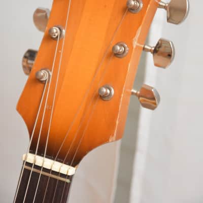 Hüttl Beat King II – 1960s German Vintage Archtop Hollowbody Jazz Guitar image 12