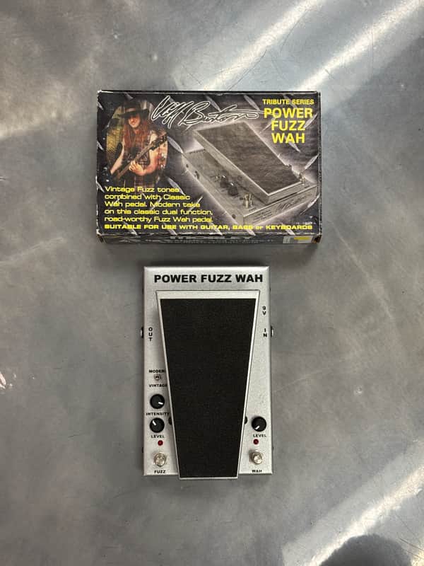Morley PFW-C Cliff Burton Power Fuzz Wah 2015 - 2020 - Silver image 1