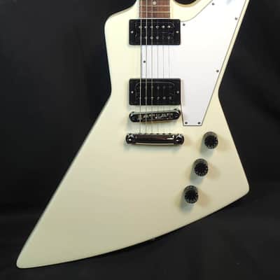 Gibson Explorer 70s, Classic White, w/Vintage Brown Hard Shell Case image 9