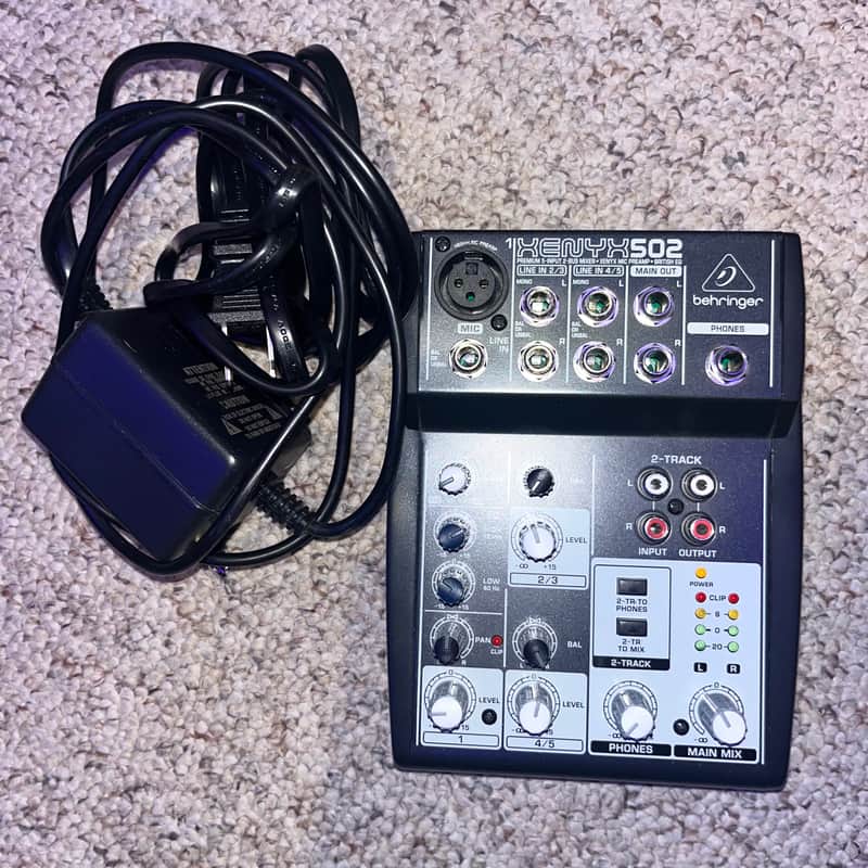 Behringer Xenyx 502 5-Input Compact Mixer