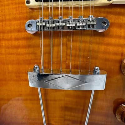1998 Epiphone 12 String Les Paul Classic, Heritage Cherry, OHSC image 5