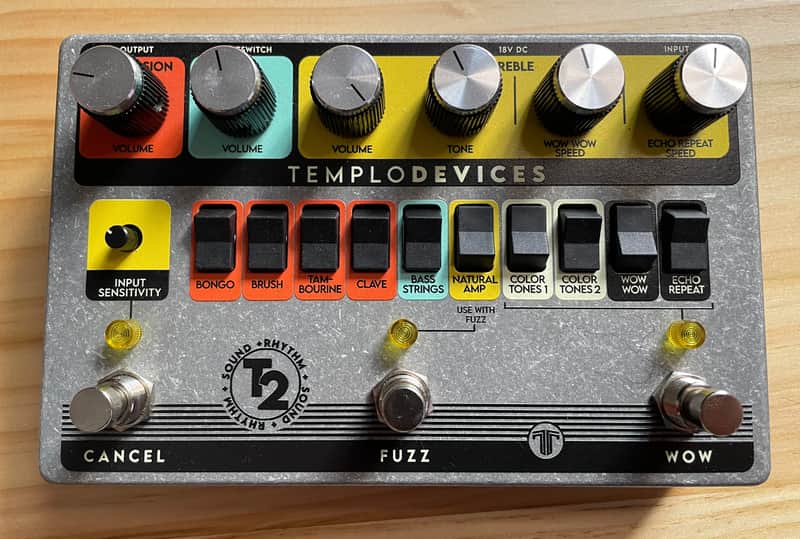 Templodevices T2 Multi Effects- Silver RARE image 1