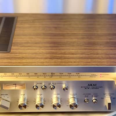 ✨ Akai AA-1030 Vintage Stereo Receiver – Professionally Serviced – New Lamps – 30 WPC – Made in Japan image 3