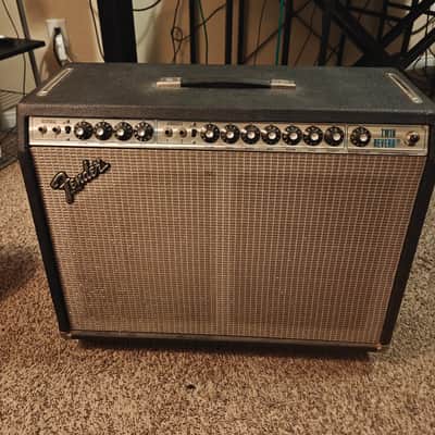 Fender Fender Twin Reverb 1978 - Black and Silver image 2