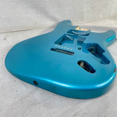Stratocaster Body Lake Placid Blue Metallic Guitar SSS HSH HSS image 9