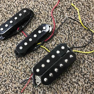 Fender Highway One HSS Stratocaster Pickups Black image 1