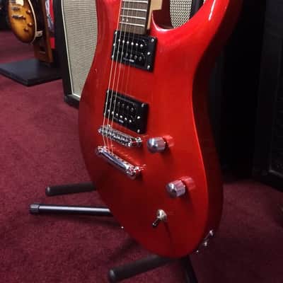 Washburn XMSTD-MBC Metallic Black Cherry Electric Guitar [ProfRev] image 4