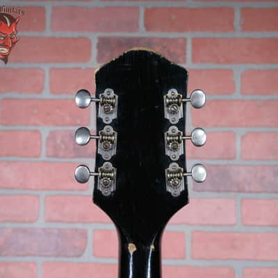 Silvertone Espanada H64 Black 1957 w/OHSC image 10