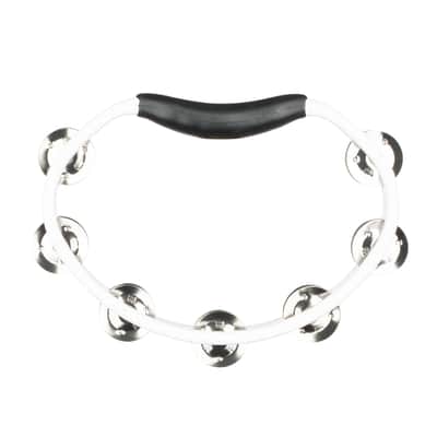 MEINL Percussion Headliner® Series Molded ABS Dual-Row Tambourine - White image 4