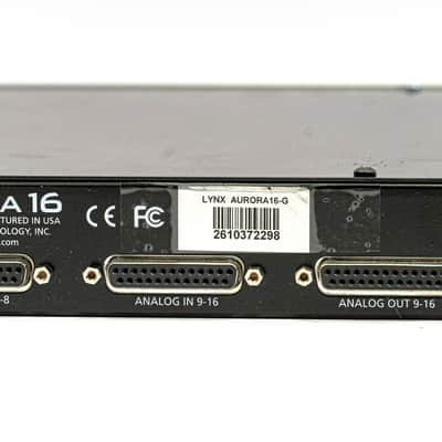 Lynx Aurora 16 16-Channel 24-Bit/192kHz AD/DA Converter w/ LT-HD Card image 6
