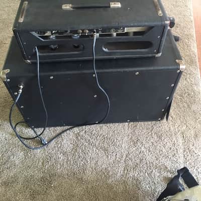 Fender Bandmaster Piggyback blackface guitar amp 1967 image 8