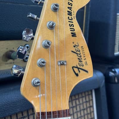 Fender Musicmaster with Rosewood Fretboard 1978 - Black image 4