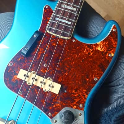 Fender Jazz bass 1973 Lake placid blue refin image 9