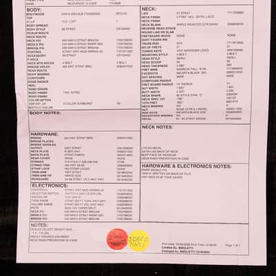 Fender Custom Shop Wildwood 10 1957 Stratocaster - NOS image 7