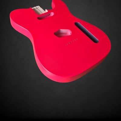 Telecaster Body Fiesta Red, Satin Nitro, Alder image 2