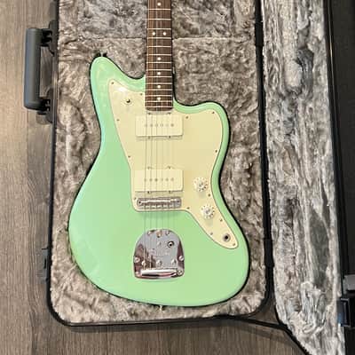 Fender Limited Edition American Professional Jazzmaster with Solid Rosewood Neck 2019 - Surf Green image 1