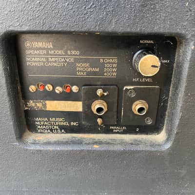 Yamaha S300 PA Speakers Vintage PAIR image 3
