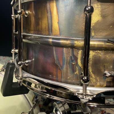 Joyful Noise - 6.5x14" TKO Brass Reserve Snare Drum with Case 2024. MINT! image 18