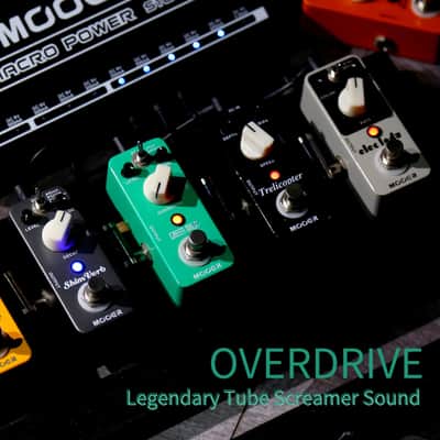 MOOER Green Mile Electric Guitar Overdrive Pedal Tube Screamer (Price includes the import duty for US buyer) image 3