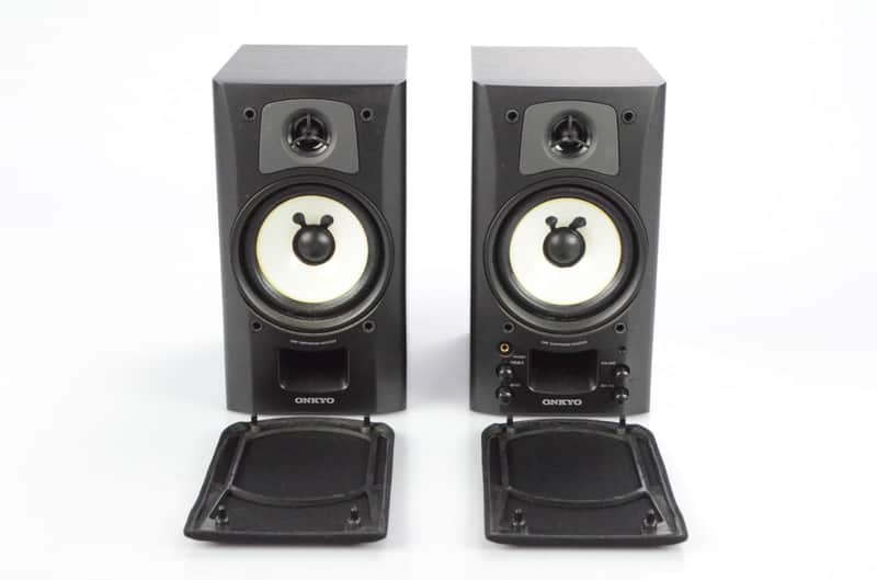 Onkyo GX-70AX ActIve Powered Speakers Monitors w/ SW-7A Sub | Reverb