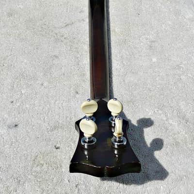 Vintage ​1963 G​ibson TB 100 4 String ​Tenor Banjo ​With ​Non-Original Banjo Gigbag - PV Music String Shop Inspected. Detailed, Setup with New Strings and Tested - Excellent Playing / Sounding / Looking Condition image 16
