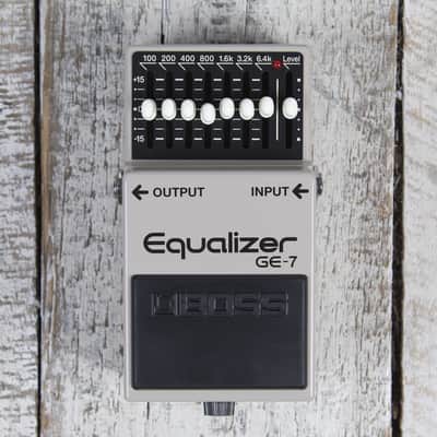Boss GE-7 7 Band EQ Equalizer Pedal Electric Guitar Equalizer Effects Pedal image 1