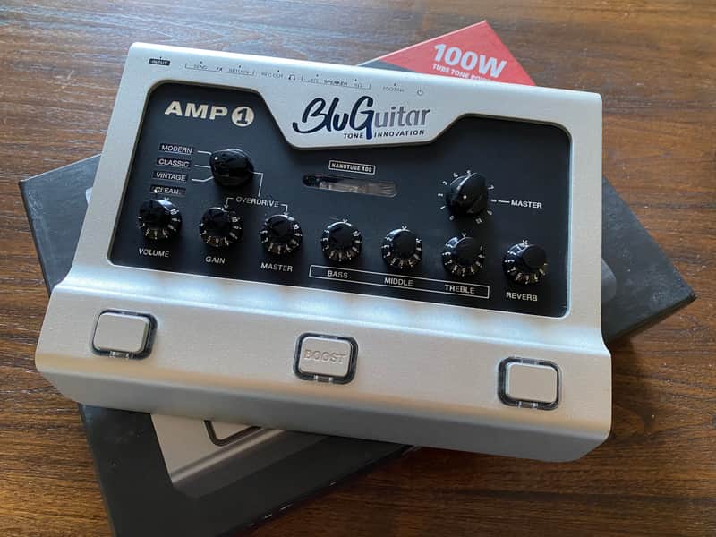 BluGuitar Amp1 100-Watt Nanotube Pedalboard Guitar Amp | Reverb