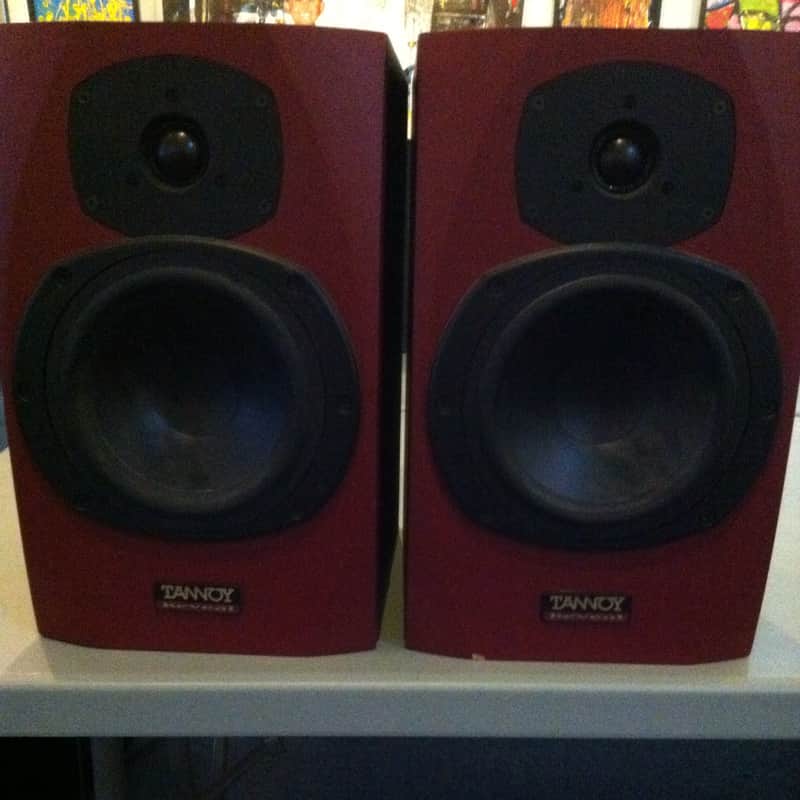 Tannoy Reveal 2000s Red Studio Monitors image 1