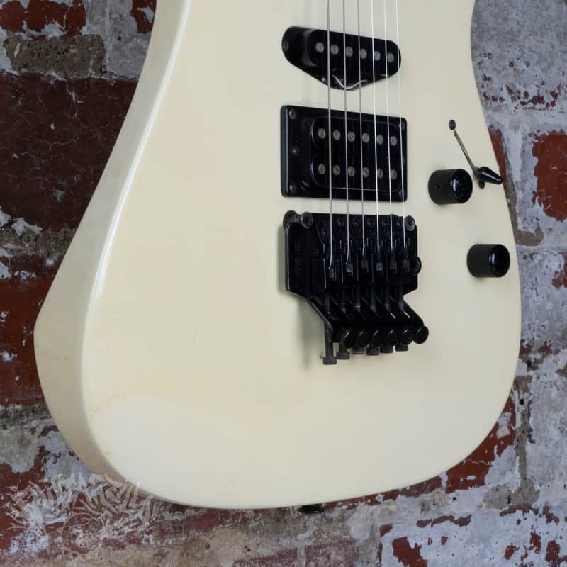 ZEP II Custom Super Strat 1980's White MIJ Japan ESP | Reverb