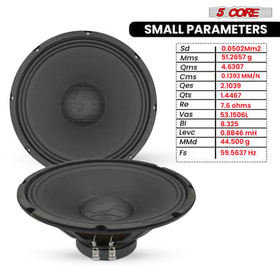5 Core 12 Inch Guitar Speaker 200W 4 Ohm Amp Cabinet Replacement Amplifier Woofer image 9