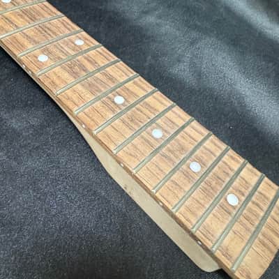 Strat Style Neck Routed for FR Locking Nut image 3