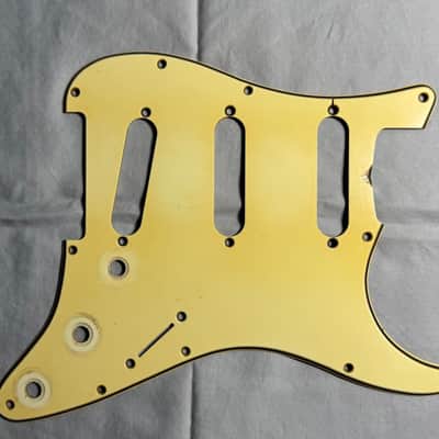 Fender Stratocaster Celluloid Nitrate Pickguard Vintage Relic Aged USA 63 - 65 1963 64 Mint Green Strat image 6