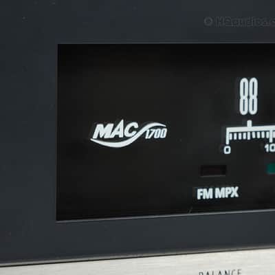 MCINTOSH MAC1700 Vintage Stereo Receiver – Professionally Restored – 1-Year Warranty image 12