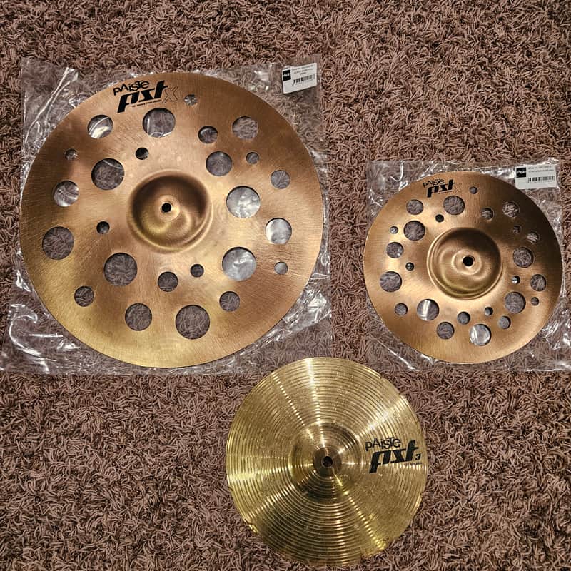 Paiste PST Swiss Splash/Crash Bundle image 1
