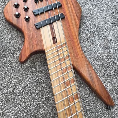 HELMS BASS GUITAR CO LJ-1 5 string multi scale headless image 2