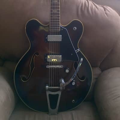 ELK Semi-Hollowbody 1960's Walnut image 1